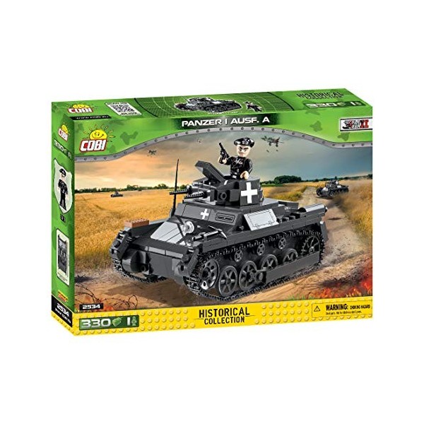 COBI 2534 Panzer I Ausf.A Blocs de Construction, Gris