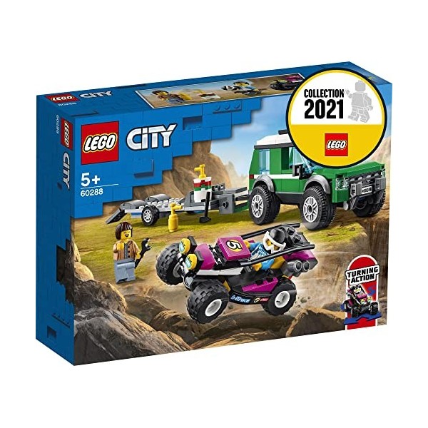LEGO 60288 City Great Vehicles Le Transport du Buggy de Course