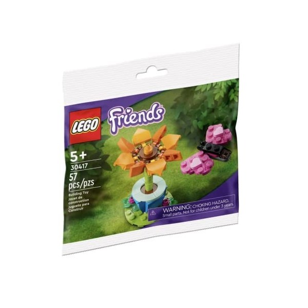 LEGO Amis Jardin Fleur et Papillon 30417 