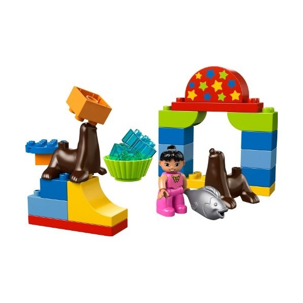 LEGO DUPLO LEGOville - 10503 - Jeu de Construction - Le Numéro des Otaries