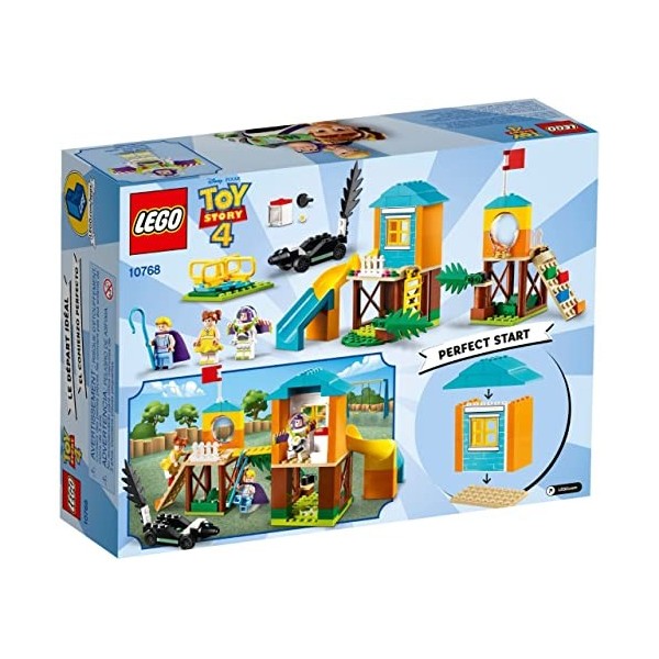 LEGO® 4+ Toy Story 4™ Laventure de Buzz et la Bergère dans laire de jeuJeu de construction, 4 Ans et Plus, 139 Pièces 10768