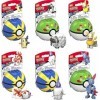 Mega Construx Pokemon 6 Poké Ball Et Figurines à Construire, Jeu de Briques de Construction, 150 Pièces, Pour enfant Dès 6 An
