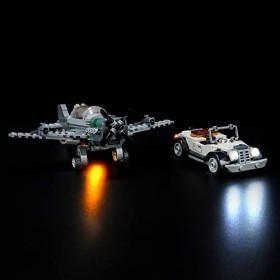 LIGHTAILING Lampe pour Lego 77012 Fighter-Plane Chase - Kit déclairage LED compatible avec le modèle Lego Building Blocks - 