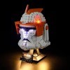 LIGHTAILING Lampe pour casque Lego- 75350 Clone Commander-Cody - Kit déclairage LED compatible avec le modèle Lego Building 