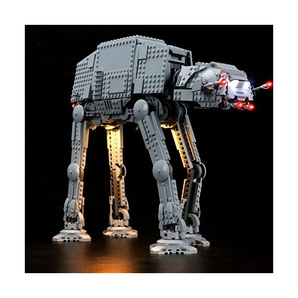 YEABRICKS LED Lumière pour Lego-75288 Star Wars at-at Modèle de Blocs de Construction Ensemble Lego Non Inclus 