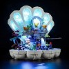 YEABRICKS LED Lumière pour Lego-43225 Disney Le Coquillage Royal de La Petite Sirène Modèle de Blocs de Construction Ensembl