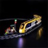 YEABRICKS LED Lumière pour Lego-60197 City Passenger Train Modèle de Blocs de Construction Ensemble Lego Non Inclus 