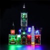 GEAMENT Jeu De Lumières pour La Maison hantée Haunted House - Kit Déclairage LED Compatible avec Lego Creator Fairground C