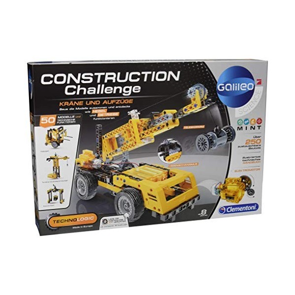 Clementoni – 69382.5 – Construction Challenge – Machines Techniques