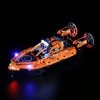 GEAMENT Jeu De Lumières Compatible avec Lego Aéroglisseur de Sauvetage Rescue Hovercraft - Kit Déclairage LED pour Technic