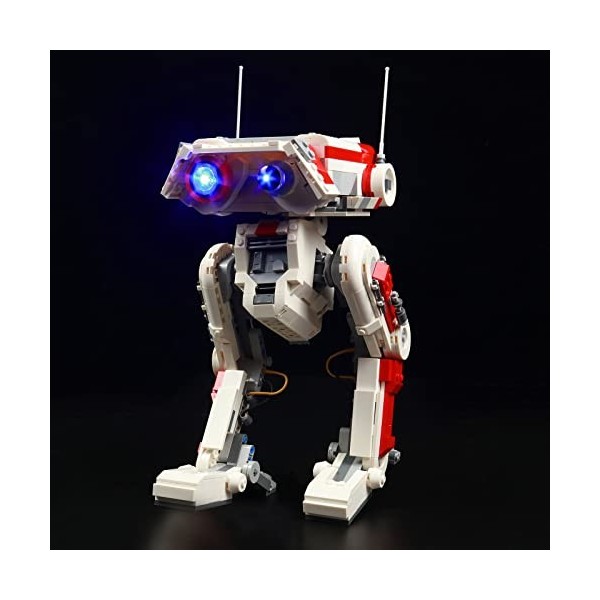 PIPART LED Light Kit for Lego 75335 BD-1 Posable Droid. Light Kit Only, Lego Model Not Included