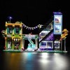 GEAMENT Jeu De Lumières Compatible avec Lego Les boutiques de Fleurs et de décoration Downtown Flower and Design Stores - Ki