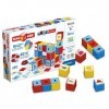 Geomag, Magicube Word Building Clips, Jeux Magnétiques pour Enfants dès 3 Ans, pour Apprendre lAnglais, Pack de 79 Pièces