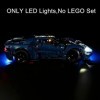 ANGFJ Kit déclairage LED pour Lego Lego 42154 Technic 2022 Ford GT kit Lego non inclus 