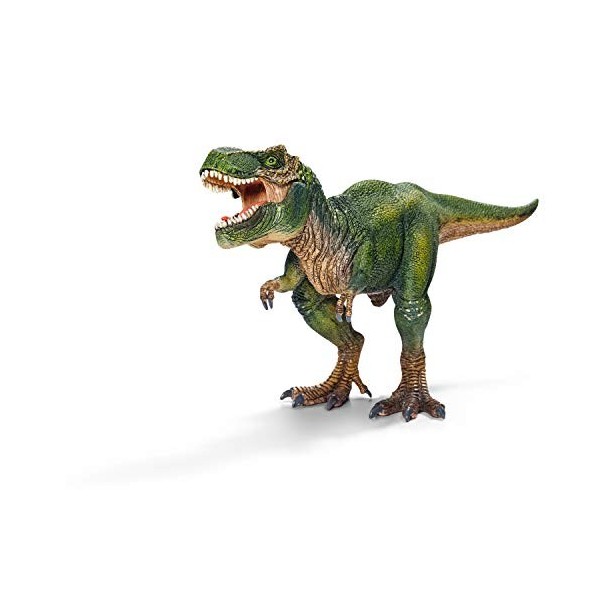 schleich 14525 DINOSAURS – Tyrannosaure Rex, figurine T-Rex avec détails réalistes et mâchoire mobile, jouet dinosaure inspir