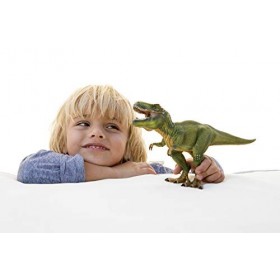 schleich 14525 DINOSAURS – Tyrannosaure Rex, figurine T-Rex avec détails réalistes et mâchoire mobile, jouet dinosaure inspir
