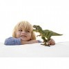 schleich 14525 DINOSAURS – Tyrannosaure Rex, figurine T-Rex avec détails réalistes et mâchoire mobile, jouet dinosaure inspir