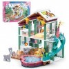 Sitodier Blocs de Construction Jouet- 439pcs Source Chaude Maison de Vacances Jouet de Construction pour Enfants 6-12, Kit de