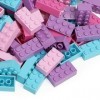 Etarnfly Briques de construction 240 pièces 2 x 4, pierres classiques compatibles avec toutes les grandes marques, jouets édu