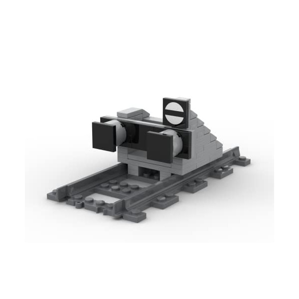 JFB Toys Lot de 5 supports de 63 pièces avec disque SH0 compatible avec les chemins de fer Lego 