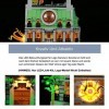 Jeu de lumières LED pour Lego 76218 Marvel Sanctum Sanctorum Ensemble de Construction avec Doctor Strange Kit déclairage Leg