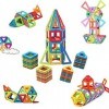 McDou Blocs de Construction Magnétique, Jeux de Construction Magnétique Jouet et Cadeau Educatif et Instructif pour Enfants 