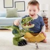 Imaginext Figurine Dinosaure Redoutable T-Rex, avec manette pour faire bouger le dinosaure et faire claquer ses mâchoires, Jo