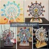 Rolife Grande Roue Maquettes- Puzzle 3D en Bois pour Adulte - Kit de Construction - Décoration de Bureau - Cadeau danniversa