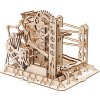 Robotime Puzzle Bois Montagne Russe 3D Construction Circuit a Bille en Bois Maquette Bois 3D