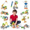 Wisplye Blocs de Construction pour Enfants, Apprentissage la Construction Jouets, STEM Éducatif et Créatif Jeux Cadeaux pour 