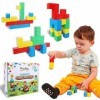 PERNA HOME Cubes magnétiques pour enfants, Jeu Aimants Blocs de Construction Magnétiques Éducatifs, Puzzle Magnétique Magnéti