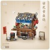 LOZ 1252 Bloc de construction japonais série de marché japonais Takoyaki Creative Educational Toy Construction Toy Toy