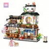 LOZ 1232 Blocs de construction Série de marché japonais Izakaya Boutique créative Jouet éducatif de construction jouet éducat