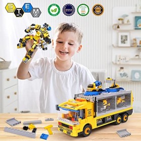 HOGOKIDS Tech STEM Kit de construction pour garçon - Kit de construction pour 6 7 8 9 10 11 12 ans et plus
