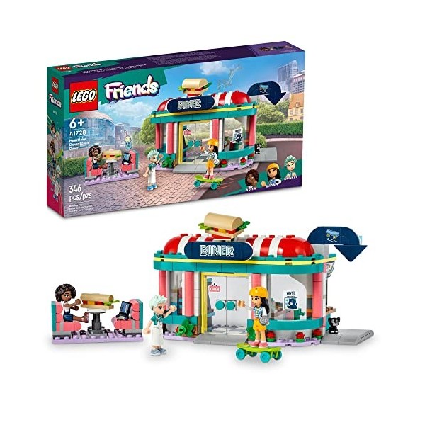 LEGO Friends 41728 – Heartlake Downtown Diner 346 pièces 