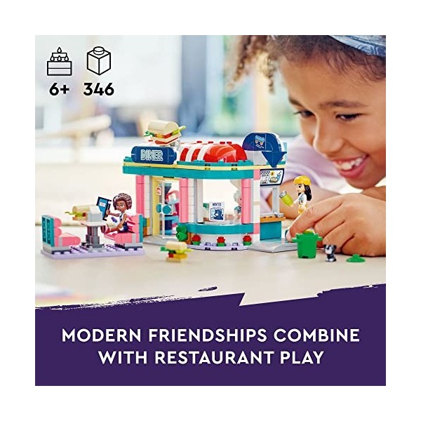 LEGO Friends 41728 – Heartlake Downtown Diner 346 pièces 