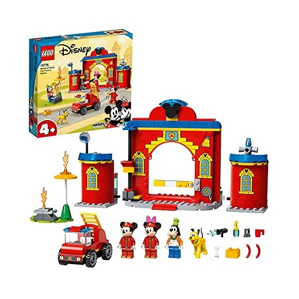 LEGO 10776 Mickey and Friends La caserne et Le Camion de Pompiers de Mickey et Ses Amis