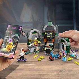 LEGO 70430 Hidden Side Le métro de Newbury, appli AR Games, Set de Jeu de réalité augmentée multijoueur interactif pour iPhon