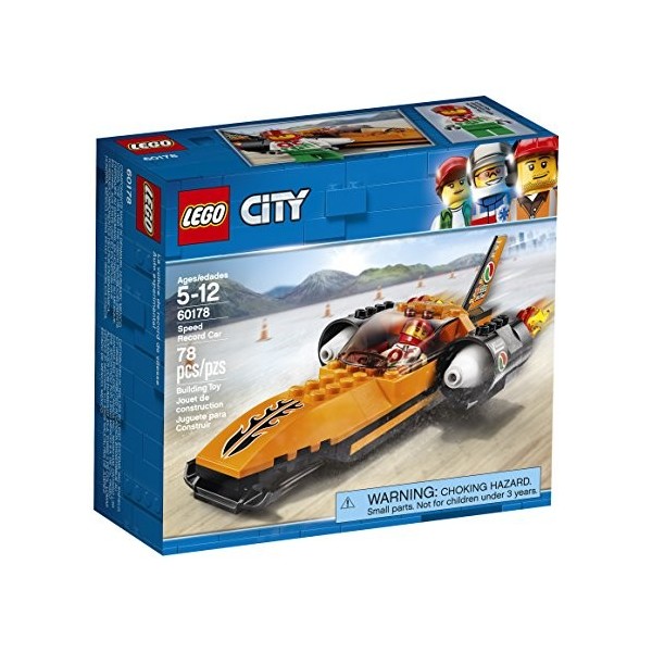 LEGO City Speed Record Car 60178 Building Kit 78 Piece 