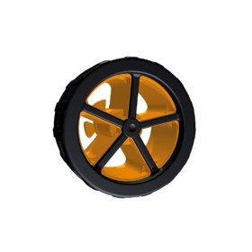 Clics - Ck033 - Jeu De Construction - Tube Roues + Axes - 6 Medium + 2 Grandes