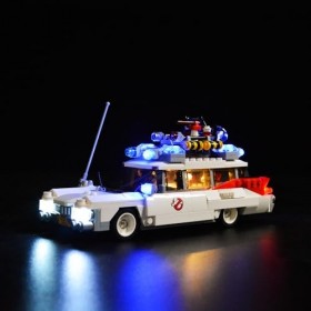 Kyglaring Kit déclairage LED sans modèle - Compatible avec Lego-21108 Ghostbusters Ecto-1 Building Blocks Model Set - LEDs