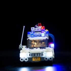 Kyglaring Kit déclairage LED sans modèle - Compatible avec Lego-21108 Ghostbusters Ecto-1 Building Blocks Model Set - LEDs