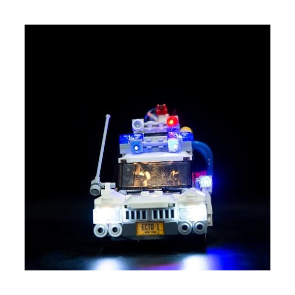Kyglaring Kit déclairage LED sans modèle - Compatible avec Lego-21108 Ghostbusters Ecto-1 Building Blocks Model Set - LEDs