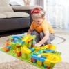 WYSWYG Grands blocs de construction 178 pièces, compatibles avec les briques Lego Duplo, cadeau pour garçons et filles, pour 
