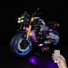 Kyglaring Kit déclairage LED sans modèle - Compatible avec Lego-42159 Technic Yamaha Motorcycle-10 SP Building Blocks Mode