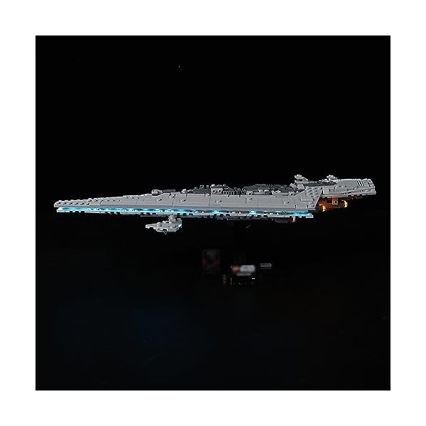 Kyglaring Kit déclairage LED sans modèle - Compatible avec Lego-75356 Star Wars Executor Super Star Destroyer Building Blo