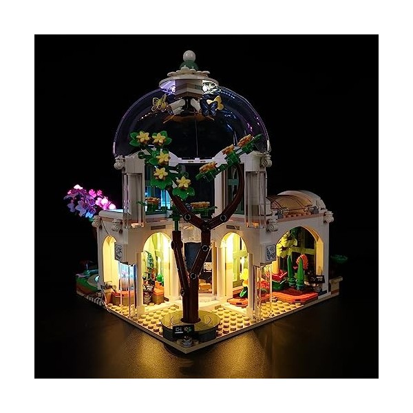 Kyglaring Kit déclairage LED sans modèle - Compatible avec Lego-41757 Friends Botanical Garden Building Blocks Model Set -