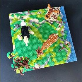 Modbrix Lot de 2120 blocs de construction de qualité supérieure - Animaux sauvages