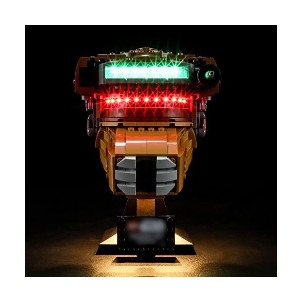 LIGHTAILING Lampe pour casque Lego- 75351 Princess-Lei Boushh - Kit déclairage LED compatible avec le modèle Lego Building