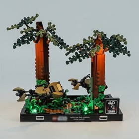 LIGHTAILING Kit déclairage LED pour Lego- 75353 Diorama de la Course-Poursuite en Speeder sur Endor Modèle - Jeu de lumière 